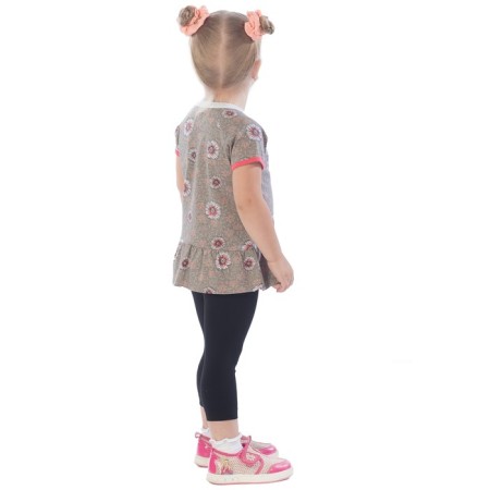 Tunic "Sofochka", height 116 cm, brown color-2