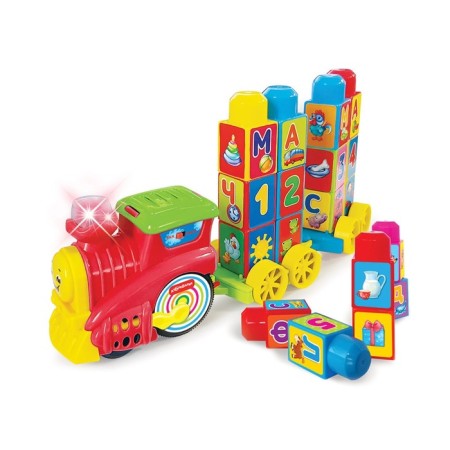 Musical toy "Musical train Bukoka", red colors-1