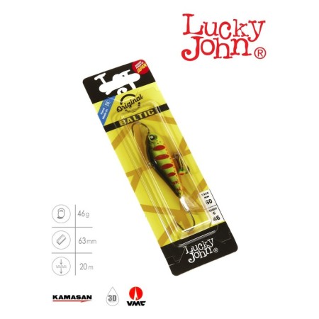Balancir Lucky John Baltic 6 + tee, 6 cm, color 201 blister-2