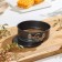 The form for baking the share "Elin. Circle ", 14 × 4.5 cm, removable bottom, anti -stick coating, black color
