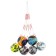 Mesh for carrying balls (6 goals), thread 2.5 mm, color mix