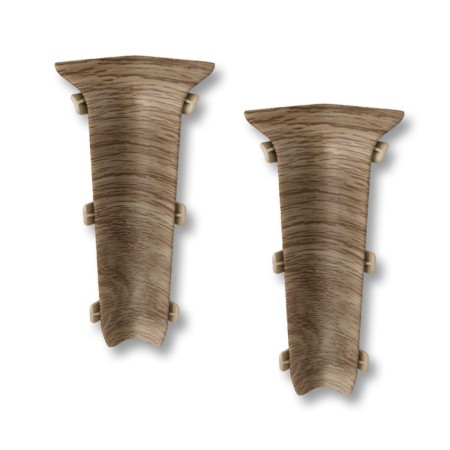 Inner lexide angle 80mm alpine oak (2pcs/blister)