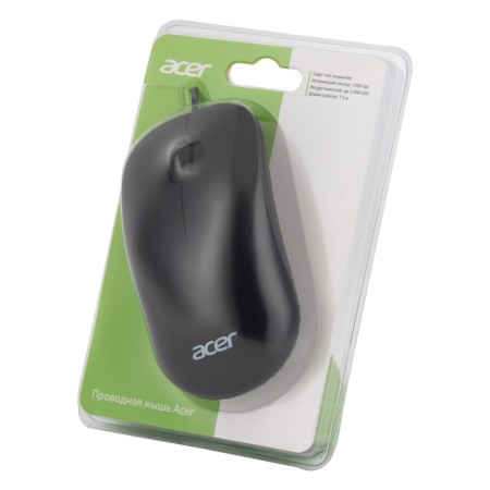 Acer OMW122 Black Optical Mouse (1200DPI) USB (3but)-9