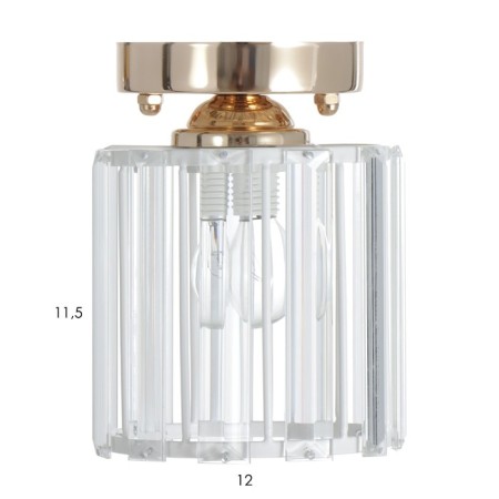 Lamp 6591187/1 E27 40W Gold 13x13x17 cm Bayerlux-3