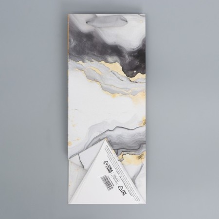Gift package for a bottle, packaging, “Gift for you”, 13 x 32 x 11.3 cm-6