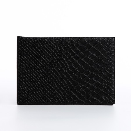 Cover for passport, black color-2