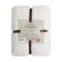 Texrepublic blanket, size 150x200 cm, white color
