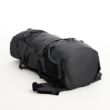 Tourist backpack, TAIF, 90 l, a lace department, 2 outer pockets, color gray color-3