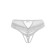 Erotic panties with pearl thread Erolata Joan, white color, size 42-44