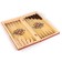 Board game 3 in 1 "Patriot": chess, checkers, backgammon, wooden, large, 50 x 50 cm