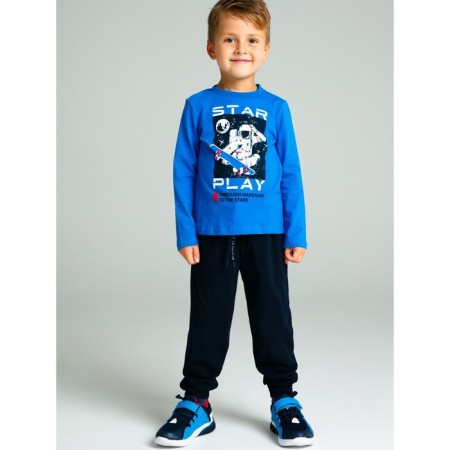 Set for a boy: T -shirt, trousers, height 116 cm-2