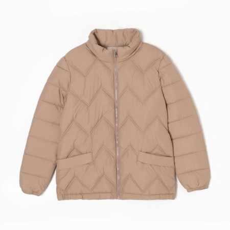 Women's jacket on lightning collorista color beige rr 44-5