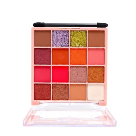 Palette of shadows for the eyelids, 16 colors-5