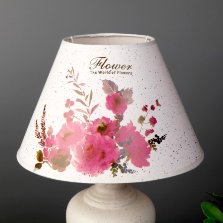 Table lamp "Flower bouquet" 1xe14 40W white 24x24x39.5 cm Risalux-2