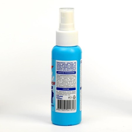 Lotion repellent "brownie" triple blow, spray, bottle, 100 ml-1