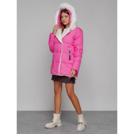 Winter jacket, size 44, pink color-4