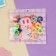 Hair elastic band "Good wishes" (set of 50 pcs) Bunny Color, 2 cm, mix