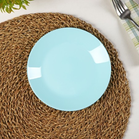 Dessert plate Lillie Turquoise, D = 18 cm, blue color-1