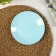 Dessert plate Lillie Turquoise, D = 18 cm, blue color