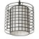 Lamp Bayerlux "Audrey" E27 40W black 18x18x17 cm