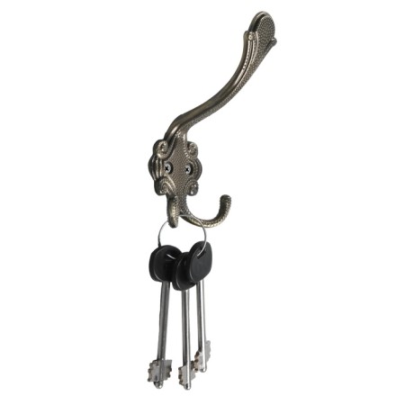 Hook furniture tundra TKT005, three -rod, bronze-2