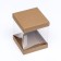 Box with PVC mini 10 x 10 x 12 cm "Kraft"