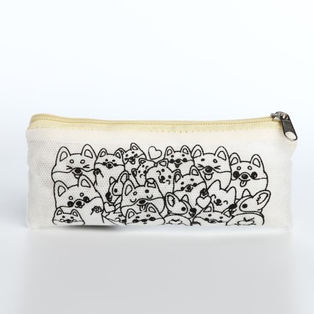 Penal for coloring "Corgi", beige color-4