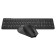 Keyboard + Mouse A4Tech FSTYLER FG2400 Air Claw: Black Mouse: Black USB Wireless Slim (106853