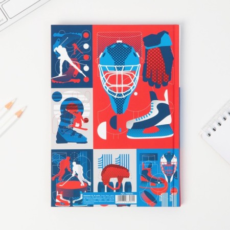 Diary "Russian Sport Winter", A5, 96 sheets-2