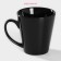 Mug ceramic shares Coffee Break, 370 ml, black color