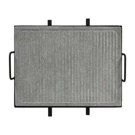 Boyscout-Grill slab, from natural natural stone, 40x30x3 cm-1