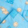 A set in a crib for a boy blanket (110*140cm) with a pillow (40*60 cm) slam, synthetic winterizer, mix