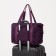 Sports bag with lightning, with an increase, external pocket, fuchsia color