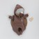 Kinderlitto "Karamelle-1" Kinderlitto Kinderlitto, height 56-62 cm, chocolate color