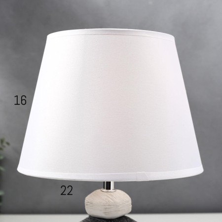 HELP lamp 16447/1WT E14 40W white-black 22x22x32 cm Risalux-8
