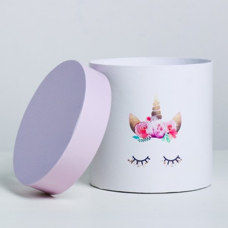 Gift round, packaging, "tender", 15 x 15 cm-3