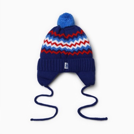 Baby hat, blue, size 44-2