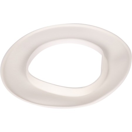 The chimney element Rommer RCA-6010-000106, decorative lining, D = 100 mm, white-1