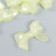 Decor for creativity Plastic "Bow Bow" glows in the dark 0.8x2.4x3.4 cm