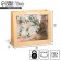 Gift Crafts with a plastic window, packaging, “Flowers”, 31 x 26 x 11 cm