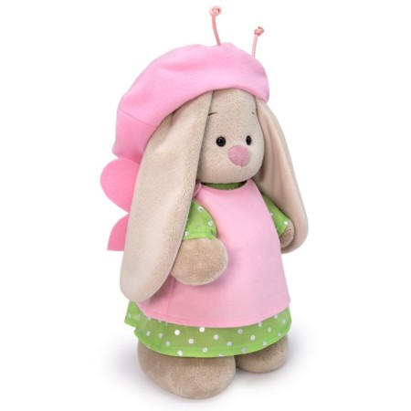 Soft toy "Bunny mi in beret. Butterfly ", 32 cm-1