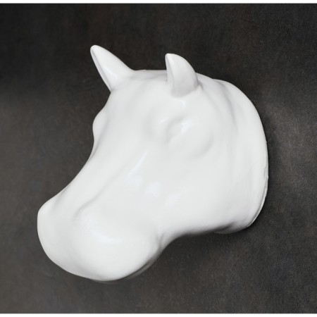 Suspended decor "Hippo" 14x12cm, white-2