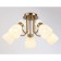 Suspended chandelier Ambrella Light, Traditional, TR3218, 5HE27, Color Gold