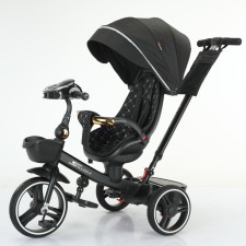 Children's three -haired bicycle Skillmax T006, black color