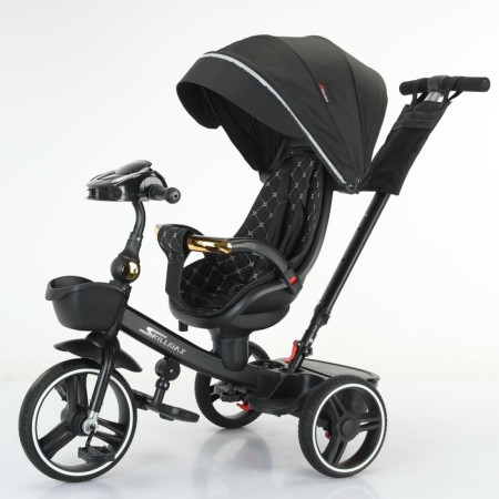 Children's three -haired bicycle Skillmax T006, black color