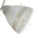 Sulfur chandelier 2he27 40W white 44x13.5x30 cm Bayerlux