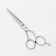 Hairdressing scissors with emphasis, blade - 6.5 cm, silver color
