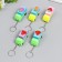Tile plastic "Bright fruit truck" mix 2.5x3.5x6.5 cm