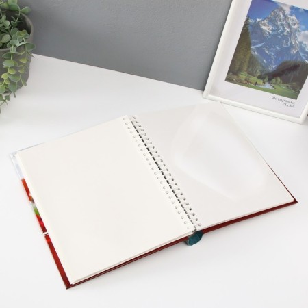 Photo album magnetic 23x28 cm. 30 sheets, "Flowers"-2