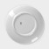 Porcelain plate "Wolf", D = 20 cm